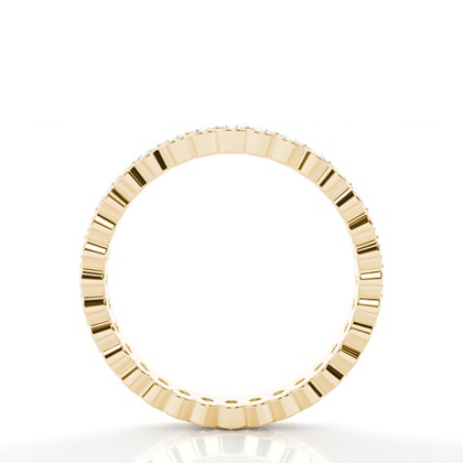 Gelbgold Memoireringe Diamantringe