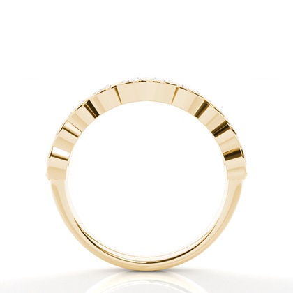 Gelbgold Memoireringe Diamantringe
