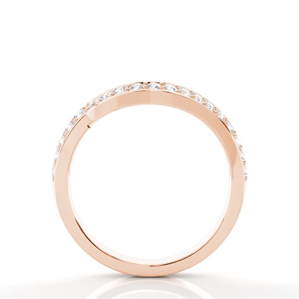 Rotgold Frau Eheringe