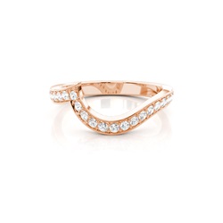2.40mm Studded Slight Comfort Fit Diamond Shaped Band