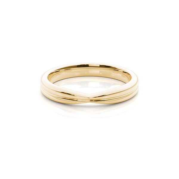 3.00mm Slight Comfort Fit Plain Shaped Wedding Band