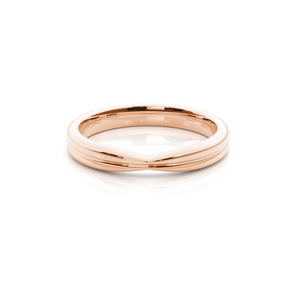 Rotgold Frau Eheringe