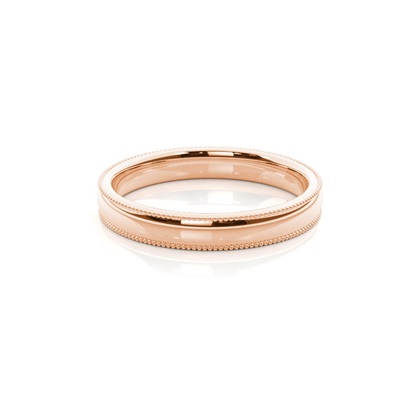 Rose Gold Women's Contemporary Wedding Rings