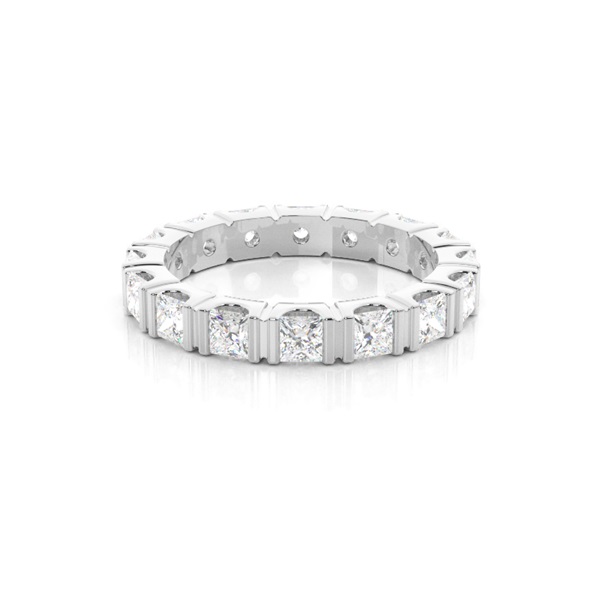 Bar Setting Full Eternity Diamond Ring