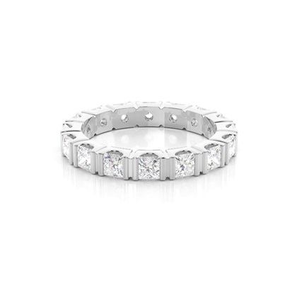 Princess Eternity Diamond Rings