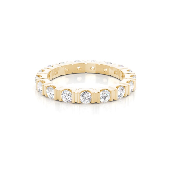 Bar Setting Full Eternity Diamond Ring