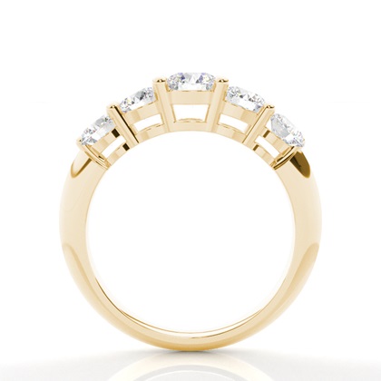 Gelbgold Memoireringe Diamantringe