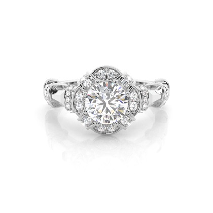 Platinum Diamond Engagement Rings