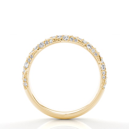 Gelbgold Memoireringe Diamantringe