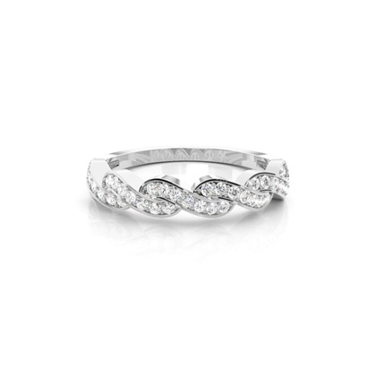 Silver Anniversary Diamond Rings