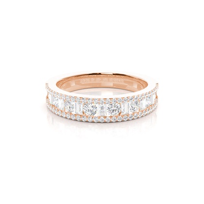 Rose Gold Diamond Rings