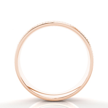 Rose Gold Men's Wedding Bands