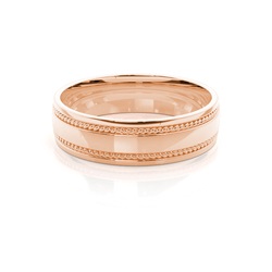 6.00mm Slight Comfort Fit Mens Plain Wedding Band