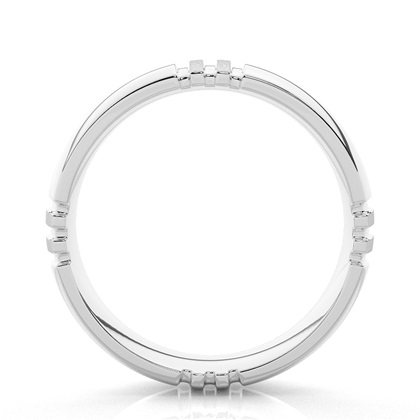 Silver Men's Wedding Bands