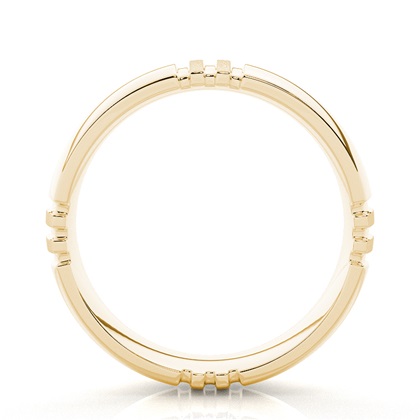 Yellow Gold Men's Wedding Bands