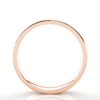 Rose Gold Men's Wedding Bands