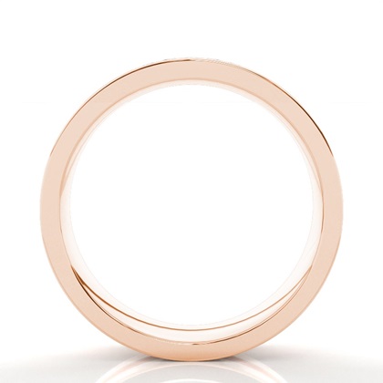 Men's Rose Gold Wedding Rings