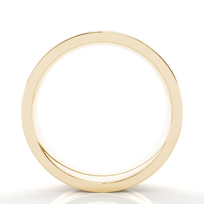 Yellow Gold Men's Wedding Bands