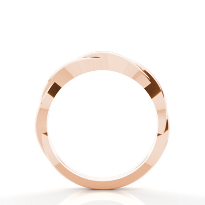 Rose Gold Women's Wedding Bands