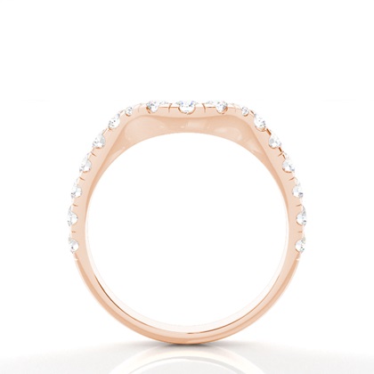 Rotgold Frau Eheringe