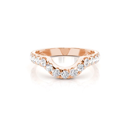 Rose Gold Women's Wedding Bands