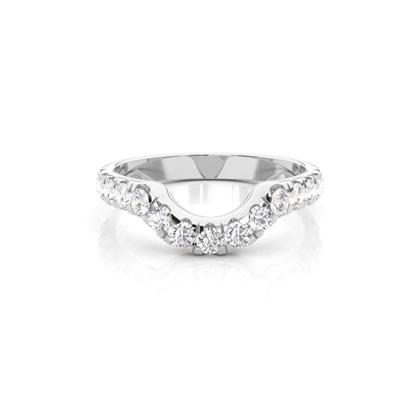 Round Diamond Women's Wedding Rings