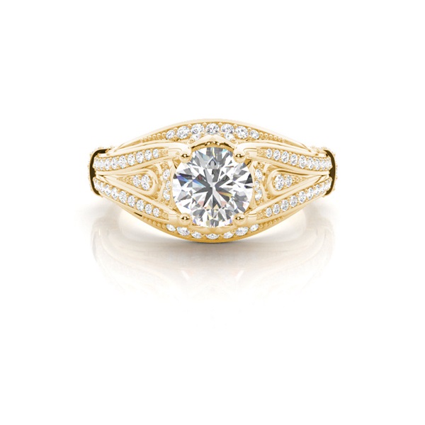 White Gold Diamond Engagement Ring
