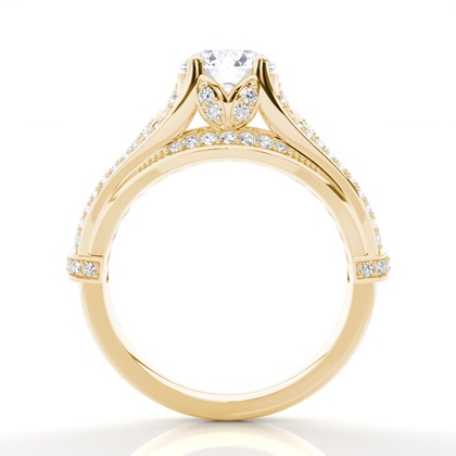 Yellow Gold Diamond Engagement Rings