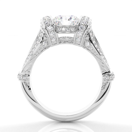 Platinum Lab Grown Diamond Engagement Rings