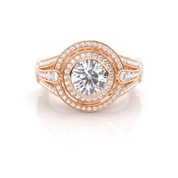 White Gold Diamond Engagement Ring