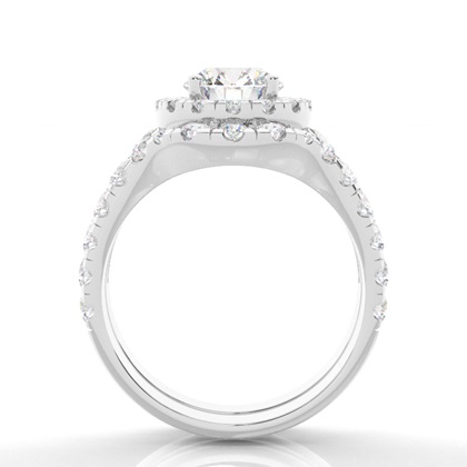 Platin Ringsets Verlobungsringe