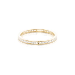 Channel Setting Full Eternity Diamond Ring