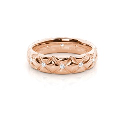 Eternity Diamant Ring in einer Kanalfassung