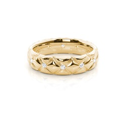 Eternity Diamant Ring in einer Kanalfassung