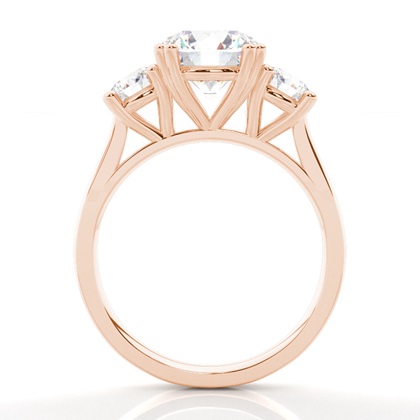 Ring mit 4 Krappen und drei Steinen