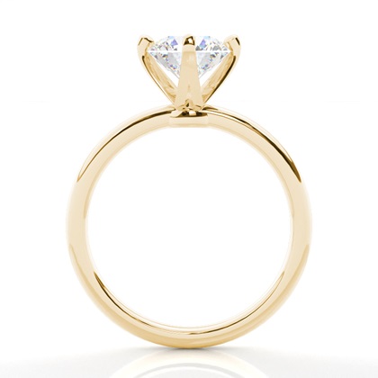 Yellow Gold Diamond Engagement Rings