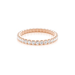 4 Prong Setting Full Eternity Diamond Ring
