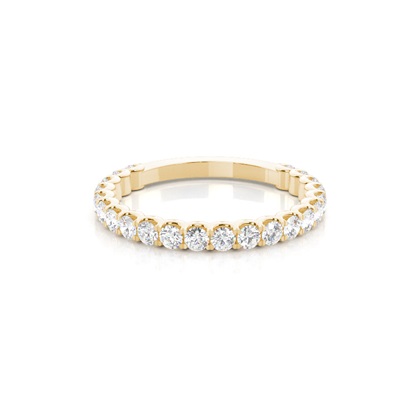 Yellow Gold Full Eternity Diamond Rings
