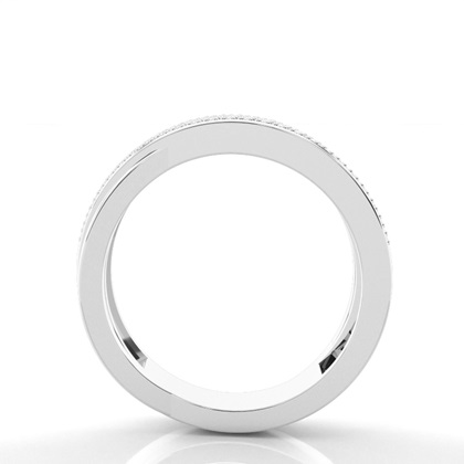 Pave Setting Round Diamond Fashion Ring