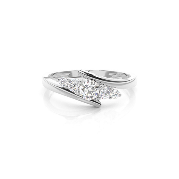 Prong Setting Five Stone Ring