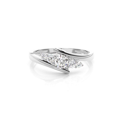Prong Setting Five Stone Ring