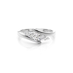 Prong Setting Five Stone Ring