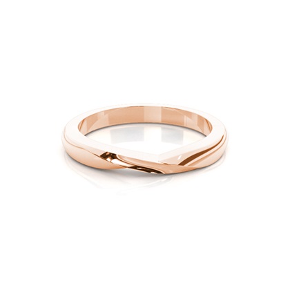 Women's Rose Gold Wedding Rings