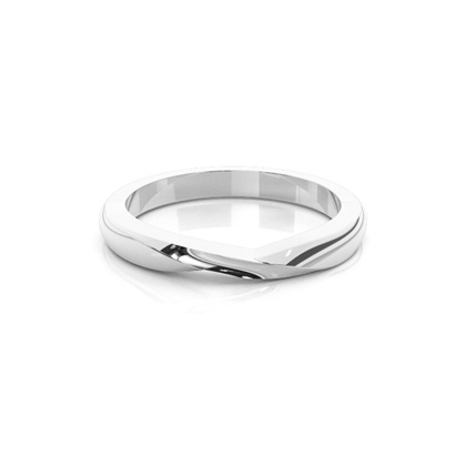 Silver Women's Wedding Bands