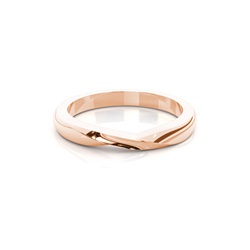 2.0mm Flat Profile Plain Shaped Wedding Band