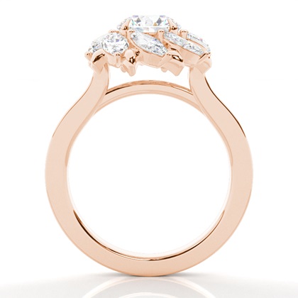 Rose Gold Ethereal Engagement Rings
