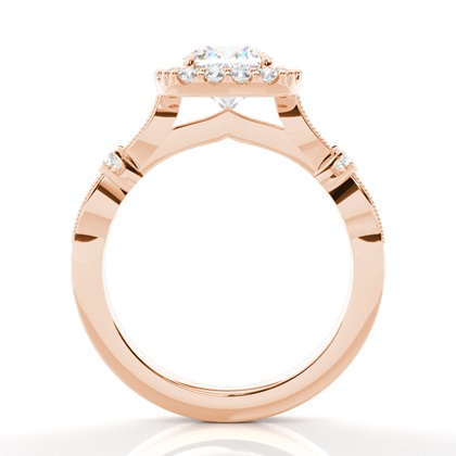 Rose Gold Ethereal Engagement Rings