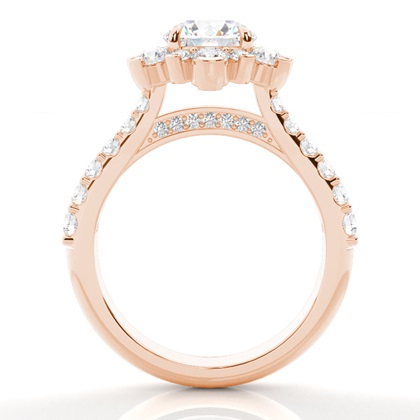 Rose Gold Ethereal Engagement Rings