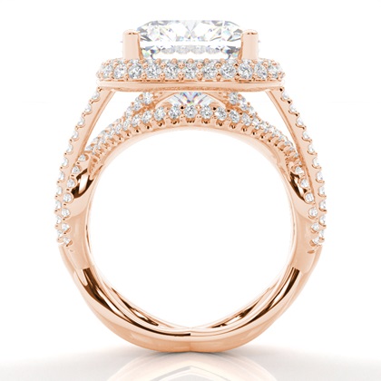 Rose Gold Ethereal Engagement Rings