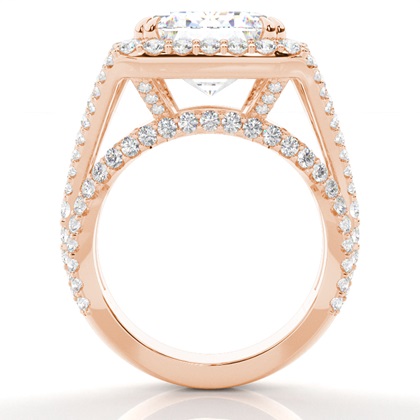 1.00 Carat Rotgold Ethereal Verlobungsringe